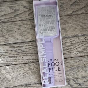 Real simple deluxe foot file